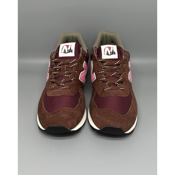 New Balance 574 U574GR2 Brown‎ Suede Lace Up Shoes Men\'s Sz 10 Women\'s Sz 11.5 main image 9